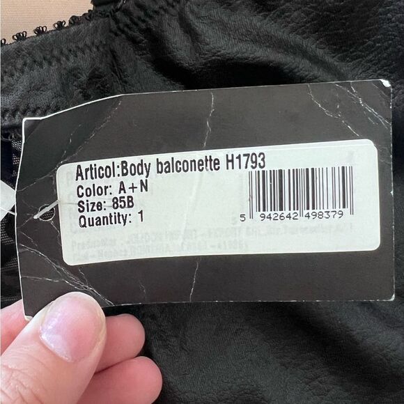 Jolidon Clandestine Body Animal Print Size 85B 38B NWT - Picture 7 of 10